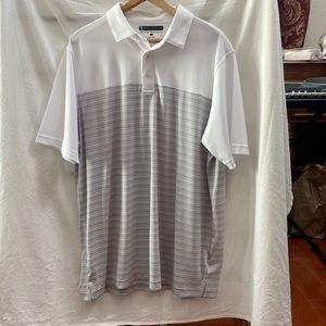 Pebble Beach Dry-Luxe Performance Men's Short Sleeve Golf Polo Shirt size XL